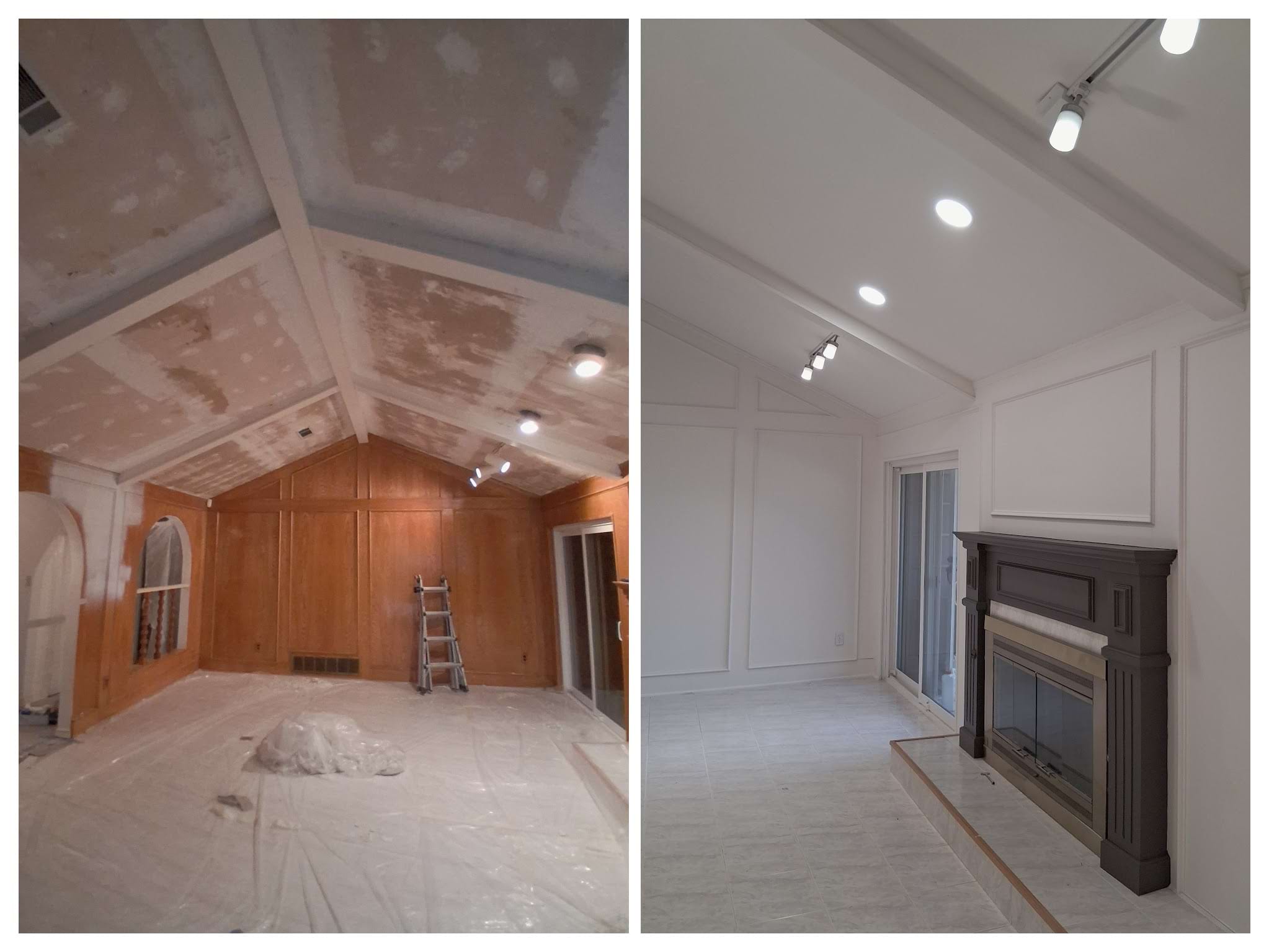popcorn texture ceiling removal
