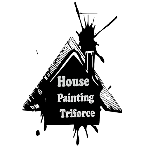 Black and White Triforce Logo